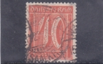 Stamps Germany -  cifra