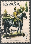 Stamps Spain -  Uniformes Militares. ED 2240