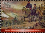 Sellos del Mundo : America : Per : 2017 - El cruce de los Andes - Rumbo al Bicentenario de la Independencia del Perú