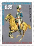 Stamps Equatorial Guinea -  caballería militar