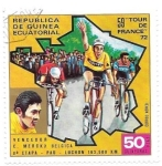 Sellos de Africa - Guinea Ecuatorial -  tour de Francia