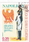 Stamps Equatorial Guinea -  NAPOLEON- guardia imperial 