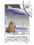 Stamps Hungary -  dirigible