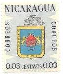 Stamps Nicaragua -  escudos municipales