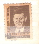 Stamps Dominican Republic -  Kennedy RESERVADO