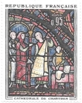 Stamps France -  Catedral de Chartres