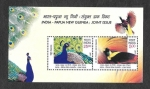 Stamps India -  HB 2985b - Emisión Conjunta India-Papua Nueva Guinea