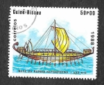 Stamps Guinea Bissau -  729 - Nave Egipcia