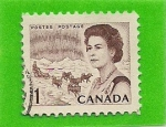 Stamps Canada -  Reina Elizabeth II