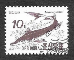 Stamps North Korea -  2951 - Esturión (Acipenser mikadoi)