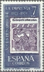 Stamps Spain -  2165 - V centenario de la imprenta