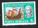 Stamps Romania -  Exploración de América, Santa María