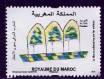 Stamps Morocco -  Marruecos Oriental vesto por los niños