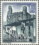 Stamps Spain -  1884 - Castillos de España - Frías (Burgos)