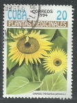 Stamps : America : Cuba :  Girasol