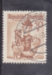 Stamps Austria -  traje regional-