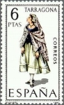 Stamps Spain -  1958 - Trajes típicos españoles - Tarragona