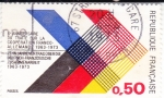 Stamps France -  X anivº del tratado cooperación franco-alemán 