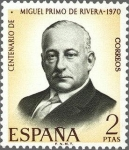 Stamps Spain -  1976 - Centenario del nacimiento de Miguel Primo de Rivera