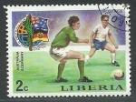 Stamps Liberia -  Futbol