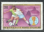 Sellos de Asia - Mongolia -  Futbol