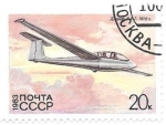 Stamps Russia -  vuelo sin motor