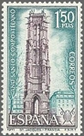 Stamps Spain -  2010 - Año Santo Compostelano - Iglesia Saint Jacques de París