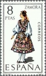 Stamps Spain -  2017 - Trajes típicos españoles - Zamora