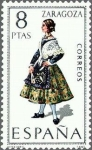 Stamps Spain -  2018 - Trajes típicos españoles - Zaragoza