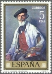 Stamps Spain -  2025 - Ignacio de Zuloaga - Pablo Uranga