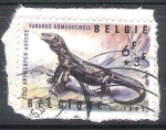 Sellos de Europa - Blgica -  lagarto RESERVADO