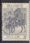 Stamps Belgium -  día del sello -1964