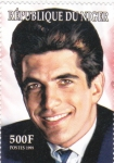 Stamps Niger -  JOHN FITZGERALD KENNEDY JR 1960-1999