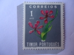 Sellos de Asia - Timor oriental -  Timor Portugués - Belamcanda Chinensis