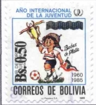 Stamps Bolivia -  Sellos sobrecargados