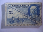 Stamps Costa Rica -  5° Aniversario del Nacimiento de Isabel  la Católica - Reina Isabel de Castilla- Queen Isabella I.