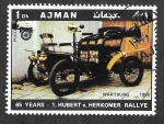 Stamps United Arab Emirates -  Yt116A - Coches Antiguos