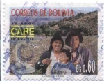 Sellos del Mundo : America : Bolivia : 50 Años de C.A.R.E.