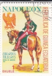 Sellos de Africa - Guinea Ecuatorial -  oficial de lanceros 1815