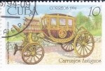 Sellos de America - Cuba -  carruajes antiguos