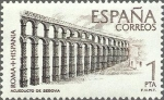 Sellos de Europa - Espaa -  2184 - Roma-Hispania - Acueducto de Segovia