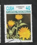 Stamps Cuba -  3361 - Plantas medicinales