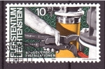 Stamps Liechtenstein -  serie- El múndo laboral