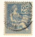 Stamps France -  Mouchon