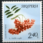 Sellos de Europa - Albania -  Frutas