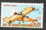 Stamps Equatorial Guinea -  MiB1600 - Avión