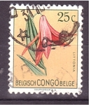 Sellos de Africa - Rep�blica del Congo -  serie- Flores