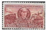 Stamps United States -  993 - Homenaje a los Ingenieros de Ferrocarriles