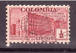 Sellos de America - Colombia -  Palacio de Comunicaciones