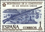 Stamps Spain -  2322 - Bicentenario de la Independencia de los Estados Unidos - Fusil modelo 1757